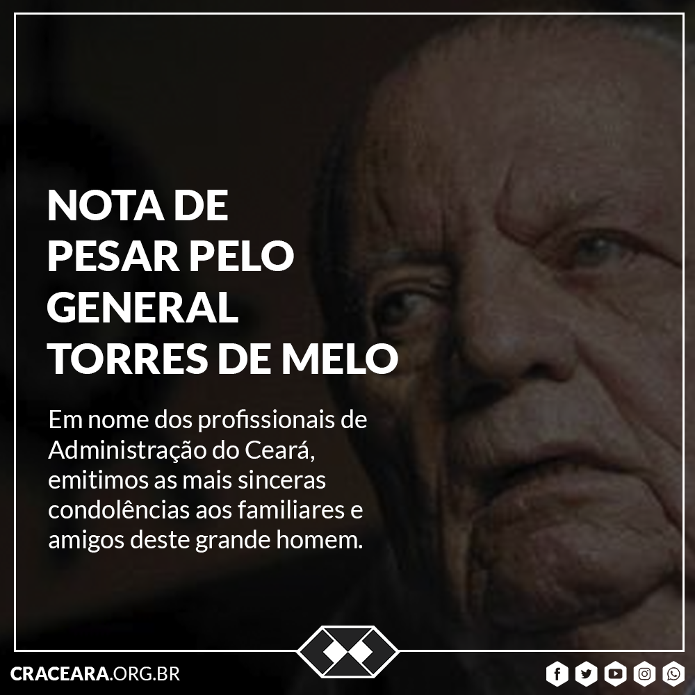NOTA DE PESAR | General Torres de Melo
